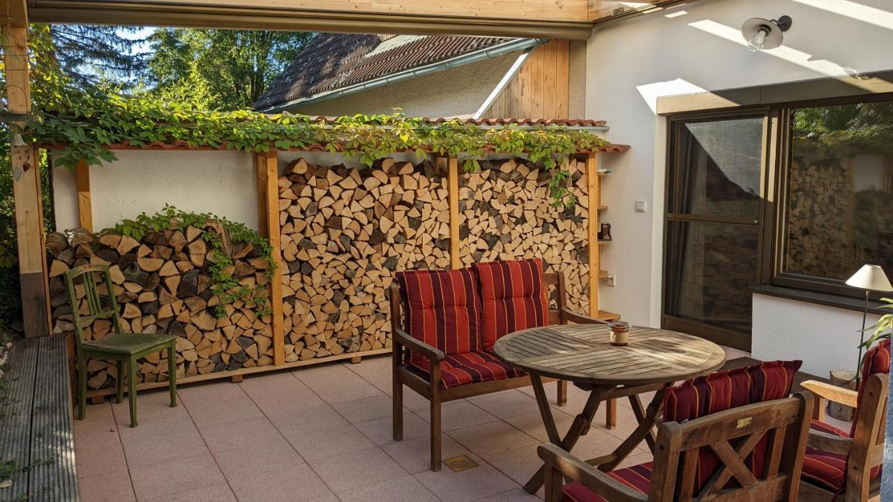 Ferienwohnung Am Hardtwald Heidenheim an der Brenz Exteriör bild